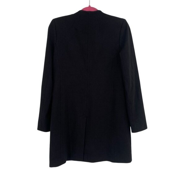 Madewell Size 4 Black Longline Collarless Venice Blazer SEE DESCRIPTION - Picture 3 of 10